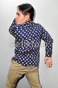 Nassar tampak bersemangat di depan kamera. Pool/Noel/detikFoto.