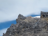Bagi pendaki yang melewati jalur pemukiman penduduk, seperti Sugapa atau Soangama, es abadi dari Puncak Jaya dan Puncak Sumantri terlihat jelas. Kedua puncak tersebut termasuk Puncak Carstensz Timur, ketinggiannya sudah melebihi 4.000 mdpl (Afif/detikTravel)