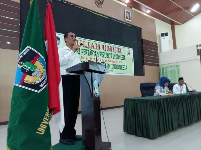 Ada Ancaman Godzilla El Nino, Ini Kata Mentan Amran