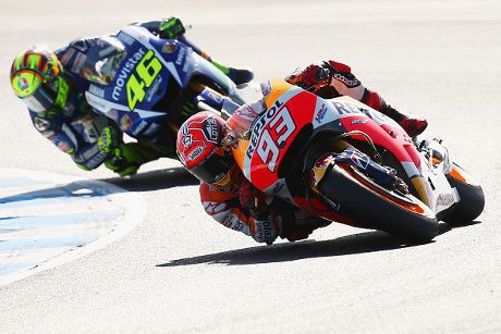 Diserang Rossi, Marquez Tak Marah