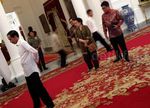 Jokowi Bertemu Megawati di Istana Merdeka
