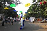 Meriahnya Mandiri Karnaval di Parkir Timur Senayan