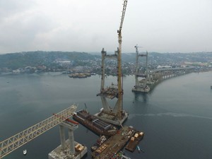 Ini Penampakan Megahnya Calon Jembatan Terpanjang di Indonesia Timur