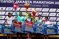 Para pelari elit seperti Agus Prayogo, Atjong Tio Purwanto, Ishari Nikolas Albinus Sila, Sukarno, Triyaningsih, Feri Marince Subnafeu, Nyai Agita, Yulianingsih, dan Novita Andrayani, menempati posisi paling depan.