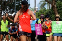 mereka mendapat support dari penonton