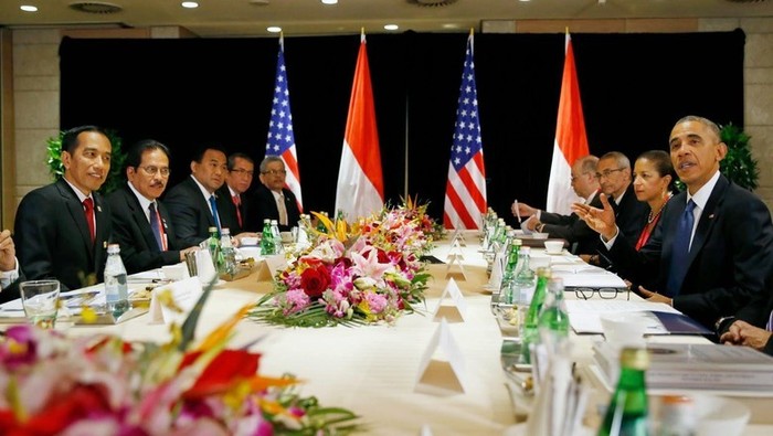Menlu Sebut Pertemuan Jokowi dan Obama Tak Bahas Freeport