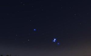 Konjungsi Planet: Mars Jupiter dan Venus Tampak Berdekatan di Akhir Oktober
