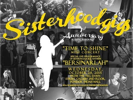 47 Musisi Wanita Berkolaborasi dalam Bersinarlah