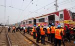 KRL Anjlok di Manggarai