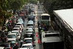 Separator Busway Ditinggikan