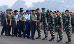 1.000 Prajurit TNI Diberangkatkan ke Riau