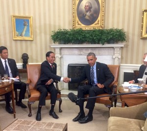 Di Depan Obama, Jokowi Sebut RI Akan Bergabung ke TPP