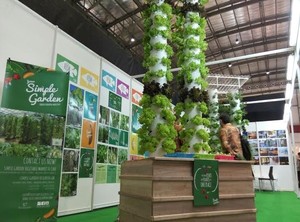 Pakai Menara Tanaman, Tanah Sempit Bisa Jadi Lahan Produktif