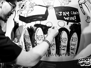 Secret Walls, Seniman Jalanan London yang Suka Bertempur