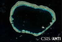Sebelum China akhirnya memulai proyek pengerukan besar-besaran untuk mengubah daerah itu menjadi pulau-pulau pada tahun 2014. CSIS Asia Maritime Transparency Initiative/Reuters/detikFoto.     