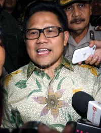Cak Imin menjelaskan, dia tak tahu menahu tentang kasus pemerasan yang menjerat mantan anak buahnya, eks Dirjen Pembinaan dan Pengembangan Kawasan Transmigrasi (P2KT) Kemenakertrans, Jamaluddin Malik. Lamhot Aritonang/detikFoto.