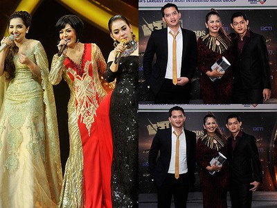 Syahrini, KD, Ashanty Sepanggung, Ely Sugigi Diapit Rezky Aditya Asli dan KW