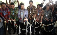 JAS dibuka oleh Jenderal Industri Logam, Mesin, Alat Transportasi dan Elektronika Kementrian Perindustrian Republik Indonesia, I Gusti Putu Suryawirawan.