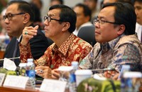 Kini, hanya Fraksi Partai Gerindra yang menolak RUU APBN 2016. Gerindra bakal menyatakan sikapnya di hadapan pemerintah dalam rapat lanjutan. Lamhot Aritonang/detikFoto.