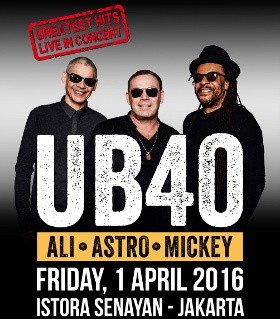 Tiket Konser UB40 Dijual Mulai Rp 529 Ribu