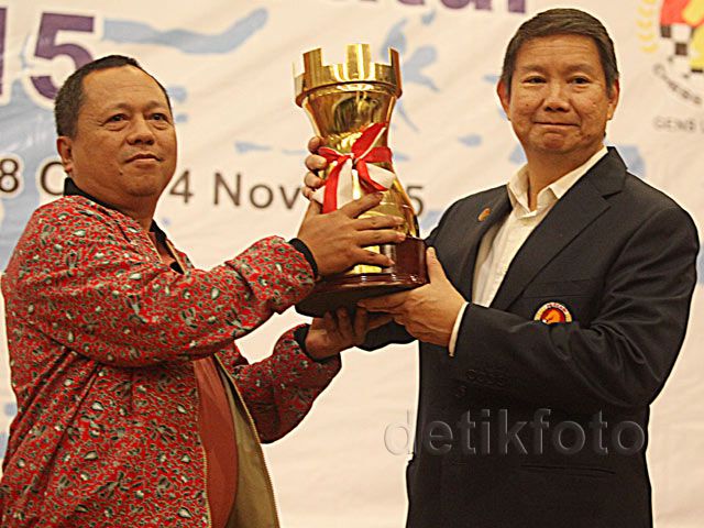 Hashim Djojohadikusumo Buka Kejurnas Catur 2015