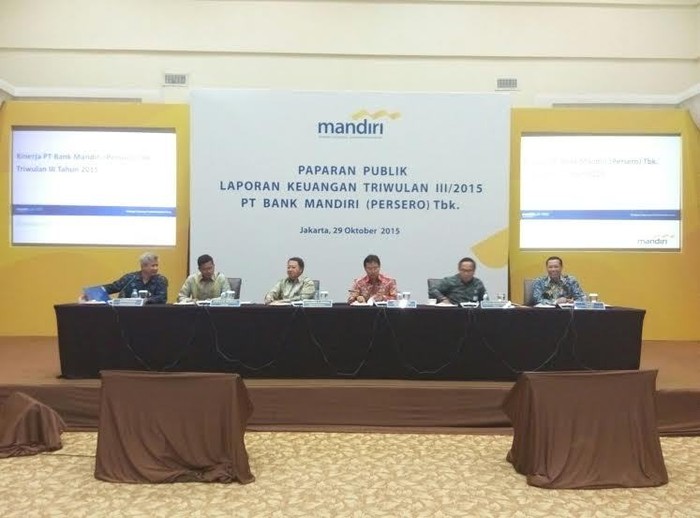 Laba Bank Mandiri Stagnan di Rp 14,6 T