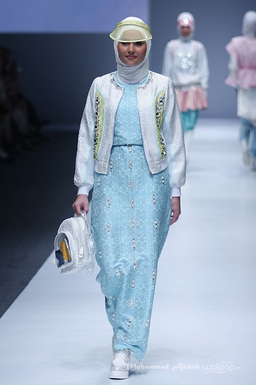 Dian Pelangi Dynamic Bliss for Wardah. Jakarta Fashion Week 2016 at Senayan City. Jakarta. [Foto: Mohammad Abduh/Wolipop]