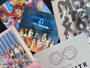 Ada CD SNSD, Monsta X, A Pink, Infinite dan Red Velvet Gratis dari detikHOT! Mau?