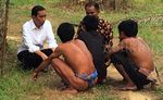 Jokowi Kunjungi Suku Anak Dalam