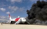 Pesawat Terbakar Saat Akan Lepas Landas di Florida