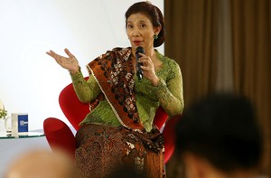 Susi Memburu Kapal Asing Pencuri Ikan Pakai Google