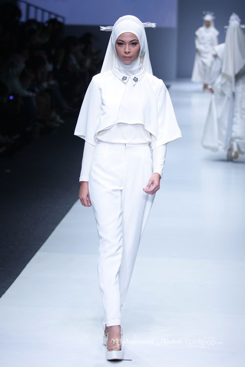 Zaskia Sungkar Dynamic Bliss For Wardah. Jakarta Fashion Week 2016 at Senayan City. Jakarta. [Foto: Mohammad Abduh/Wolipop]