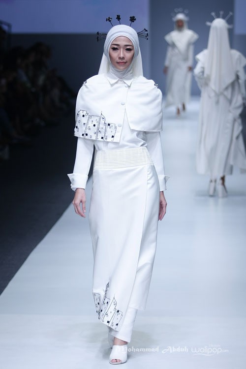 Zaskia Sungkar Dynamic Bliss For Wardah. Jakarta Fashion Week 2016 at Senayan City. Jakarta. [Foto: Mohammad Abduh/Wolipop]