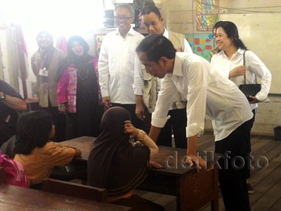 Jokowi Blusukan di Palangkaraya