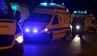 Ambulans yang membawa jenazah korban pesawat tiba di Kairo. Asmaa Waguih/Reuters/detikFoto.