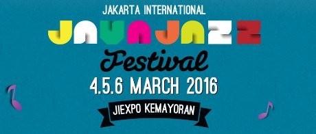 Java Jazz Festival 2016 Digelar 4 hingga 6 Maret Tahun Depan