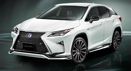 Lexus RX Tampil Lebih Sporti Berkat Sentuhan TRD