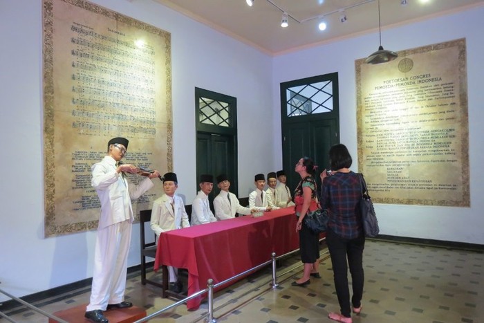 Ditampar Moh Yamin & Soekarno di Museum Sumpah Pemuda