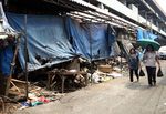 Pasar Blok A Kebayoran Sudah Kosong