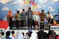Festival Dongeng Internasional Indonesia (FDII) 2015 digelar di Museum Nasional, Jakarta.