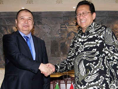 Dubes Aljazair Temui Irman Gusman