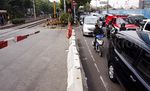 Perlintasan KA Patal Senayan-Permata Hijau Ditutup