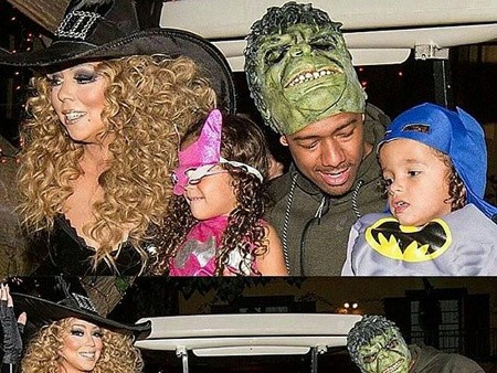 Mariah Carey Pertemukan Mantan Suami dan Pacar Baru di Pesta Halloween