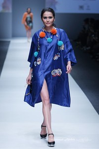 Tities Sapoetra Grazia Jakarta Fashion Week 2016 at Senayan City. Jakarta. [Foto: Mohammad Abduh/Wolipop]