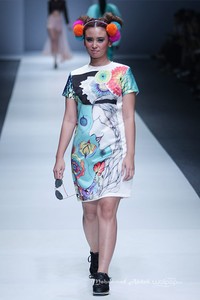 Tities Sapoetra Grazia Jakarta Fashion Week 2016 at Senayan City. Jakarta. [Foto: Mohammad Abduh/Wolipop]