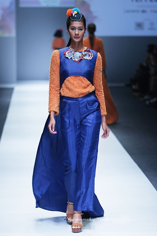 Tities Sapoetra Grazia Jakarta Fashion Week 2016 at Senayan City. Jakarta. [Foto: Mohammad Abduh/Wolipop]