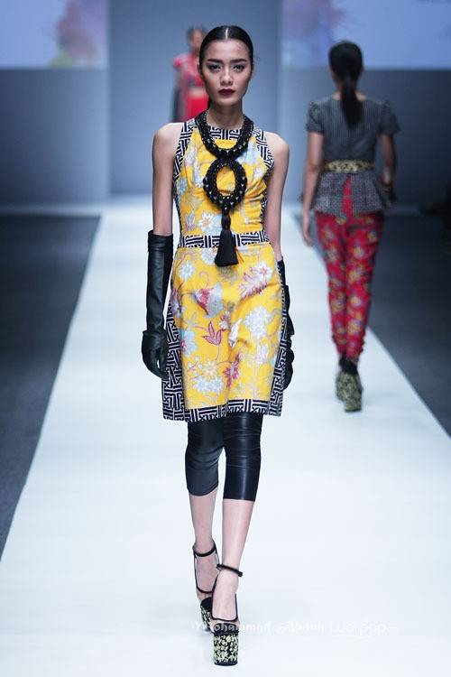 Jajaka by Ivan Gunawan Lembayoeng. Grazia Jakarta Fashion Week 2016 at Senayan City. Jakarta. [Foto: Mohammad Abduh/Wolipop]