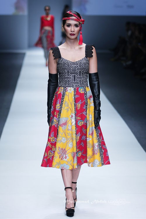 Jajaka by Ivan Gunawan Lembayoeng. Grazia Jakarta Fashion Week 2016 at Senayan City. Jakarta. [Foto: Mohammad Abduh/Wolipop]