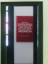 Di ruang terakhir, kita dihadapkan dengan sejumlah poster ucapan para tokoh bangsa. Kita bisa melihat perubahan pola pikir mereka yang tadinya etnosentris, menjadi seorang nasionalis (Fitraya/detikTravel)