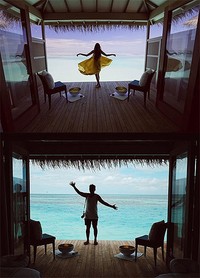 Netizen dijamin senyum-senyum sendiri melihat caption foto di akun Instagram Ringgo. (Instagram/ringgoagus; Instagram/sabaidieter)